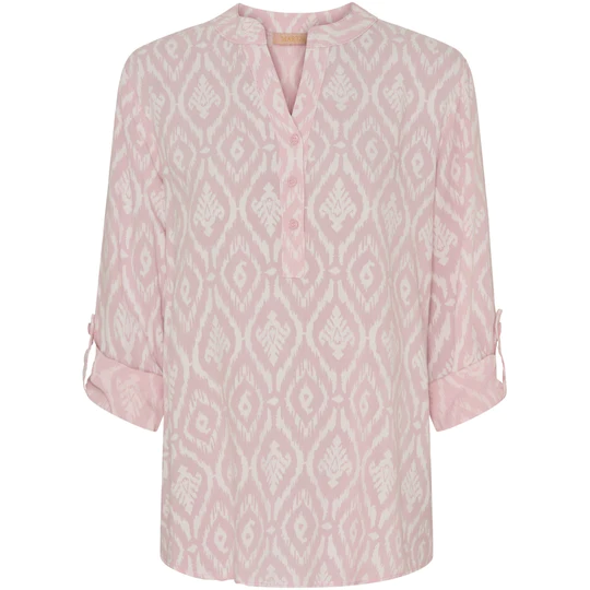 MARTA DU CHATEAU DAM STICKAD MDCPRISCILLA - BIANCO/BEIGE