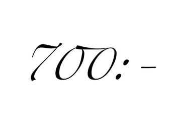 Presentkort  700