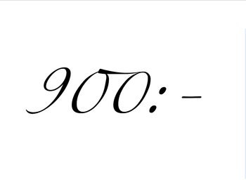 Presentkort 900