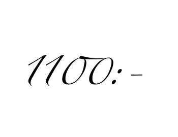 Presentkort 1100