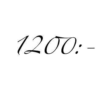 Presentkort 1200
