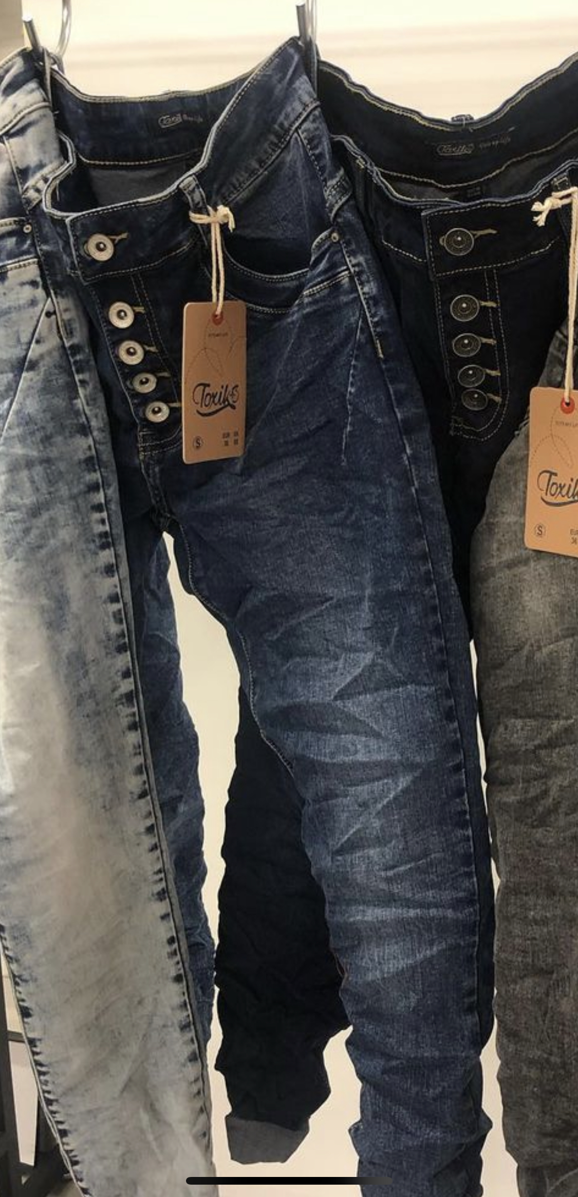 Toxik Mellan Blå Jeans  - 2