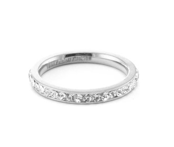 Ring med stenar 2 mm