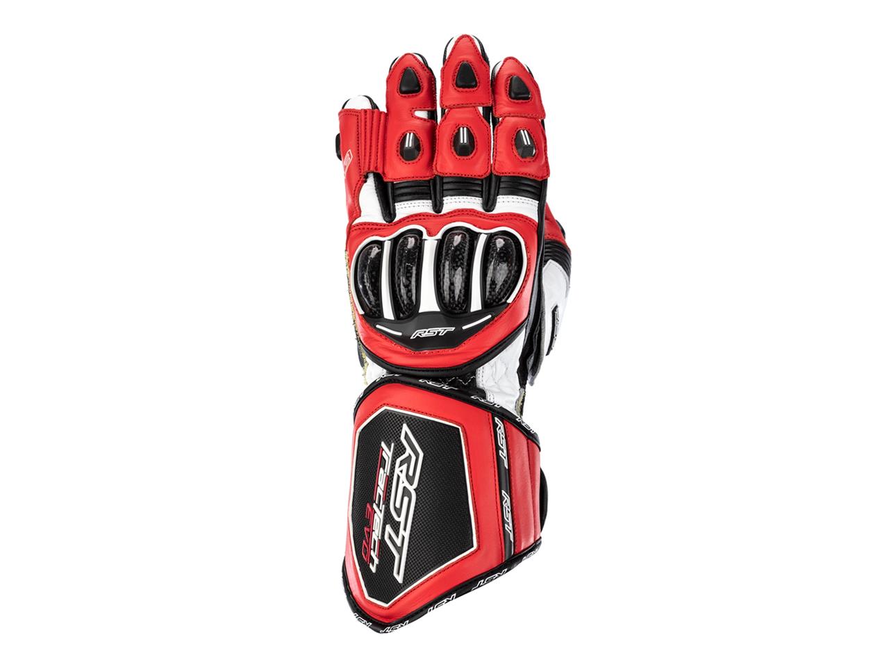 RST Motorcycle Gloves RST Tractech Evo 4 Leather Red 
