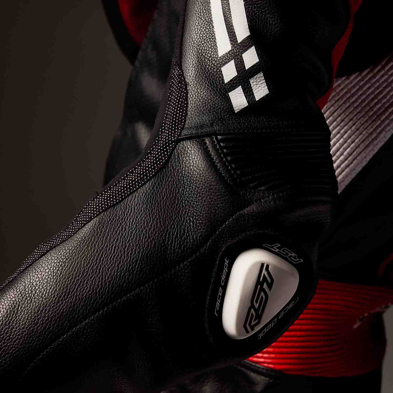 Pasi Norr 2026 RST Race Dept V4.2 D3O Kangaroo Airbag helställ  Svart/Röd/Vit, stl EU 54 - 4