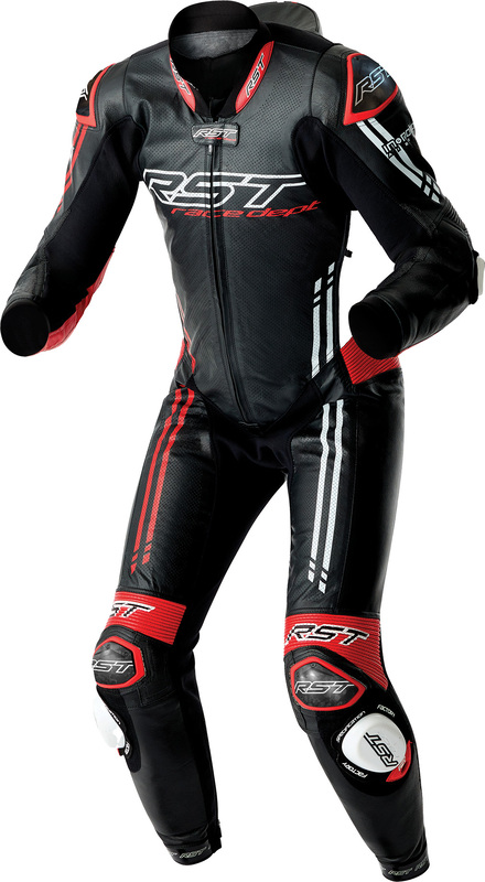 Pasi Norr 2026 RST Race Dept V4.2 D3O Kangaroo Airbag helställ  Svart/Röd/Vit, stl EU 54