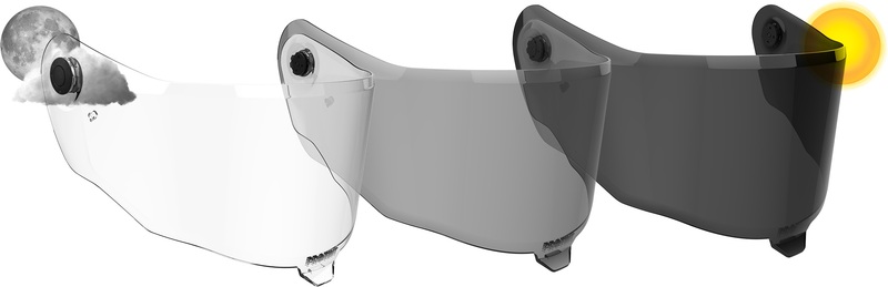 Bell Visir Panovision ProTint Shield, fotokromatiska  - 3