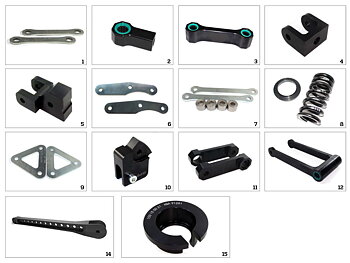 Sänkningssatser "Lowering kit"