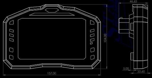 Dash/Laptimer Davinci-s ll X - 4