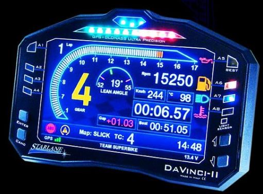 Dash/Laptimer Davinci-s ll X