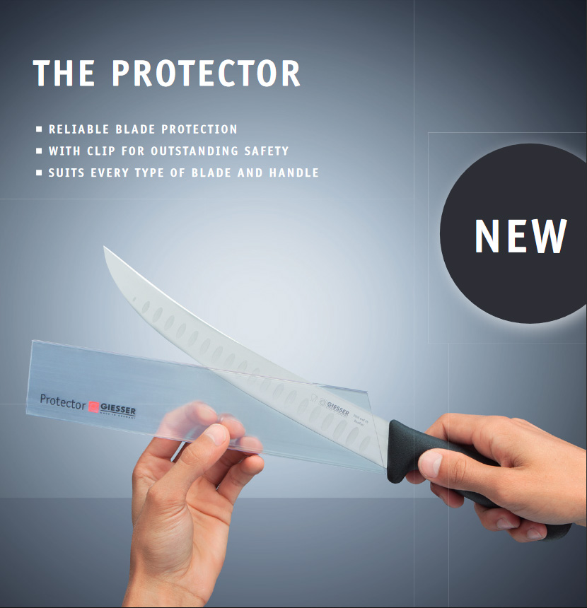 Knivskydd plast 1 kniv, 5,5 x 20 cm - 3