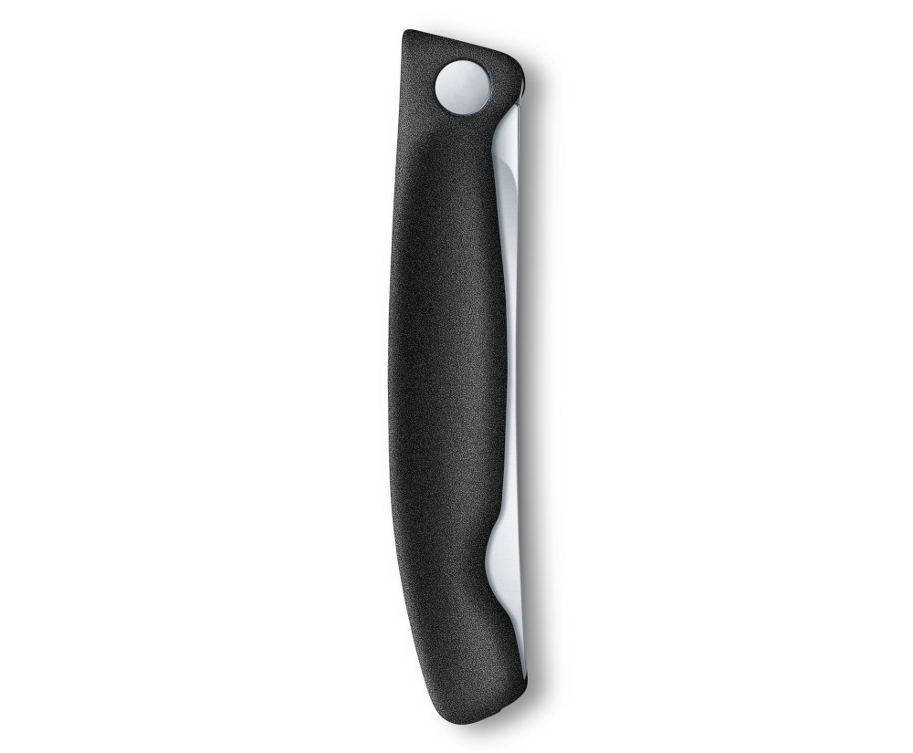 Foldable Paring Knife 11 cm tandad, svart - 5