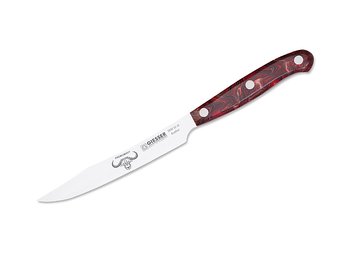 Grönsaks-/Stekkniv Steak No. 1 12 cm, red diamond