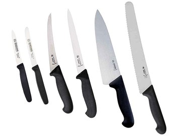 Giesser knivset styck/puts, 6 knivar