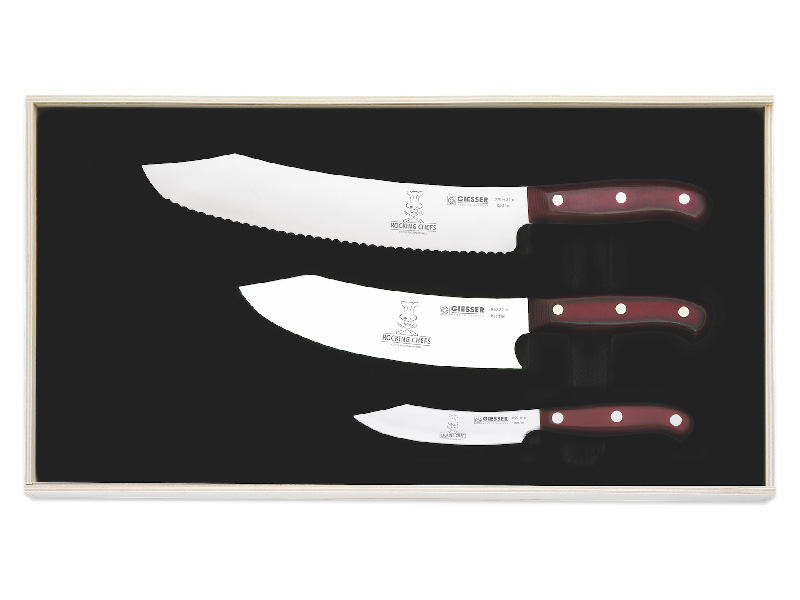 PremiumCut knivset nr. 3 - 3 knivar, rocking chefs