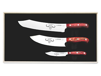 PremiumCut knivset nr. 3 - 3 knivar, red diamond