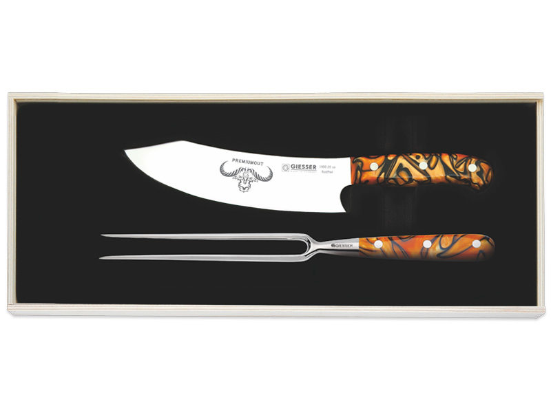 PremiumCut knivset nr. 4 - tranchér, spicy orange