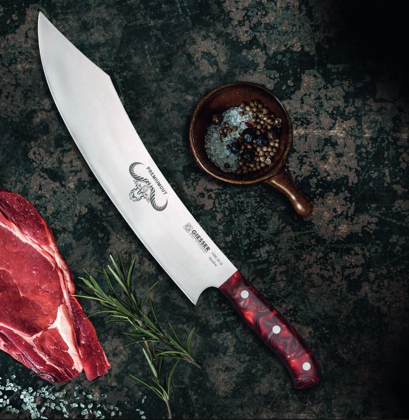 Kockkniv Barbeque No. 1 30 cm, red diamond - 3