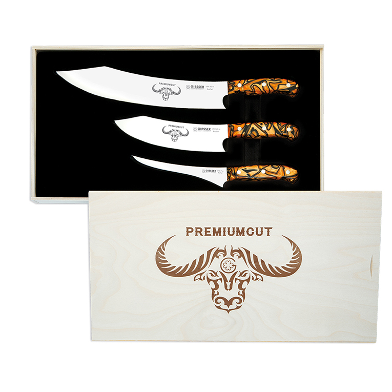 PremiumCut knivset nr. 1 - 3 knivar, spicy orange - 2