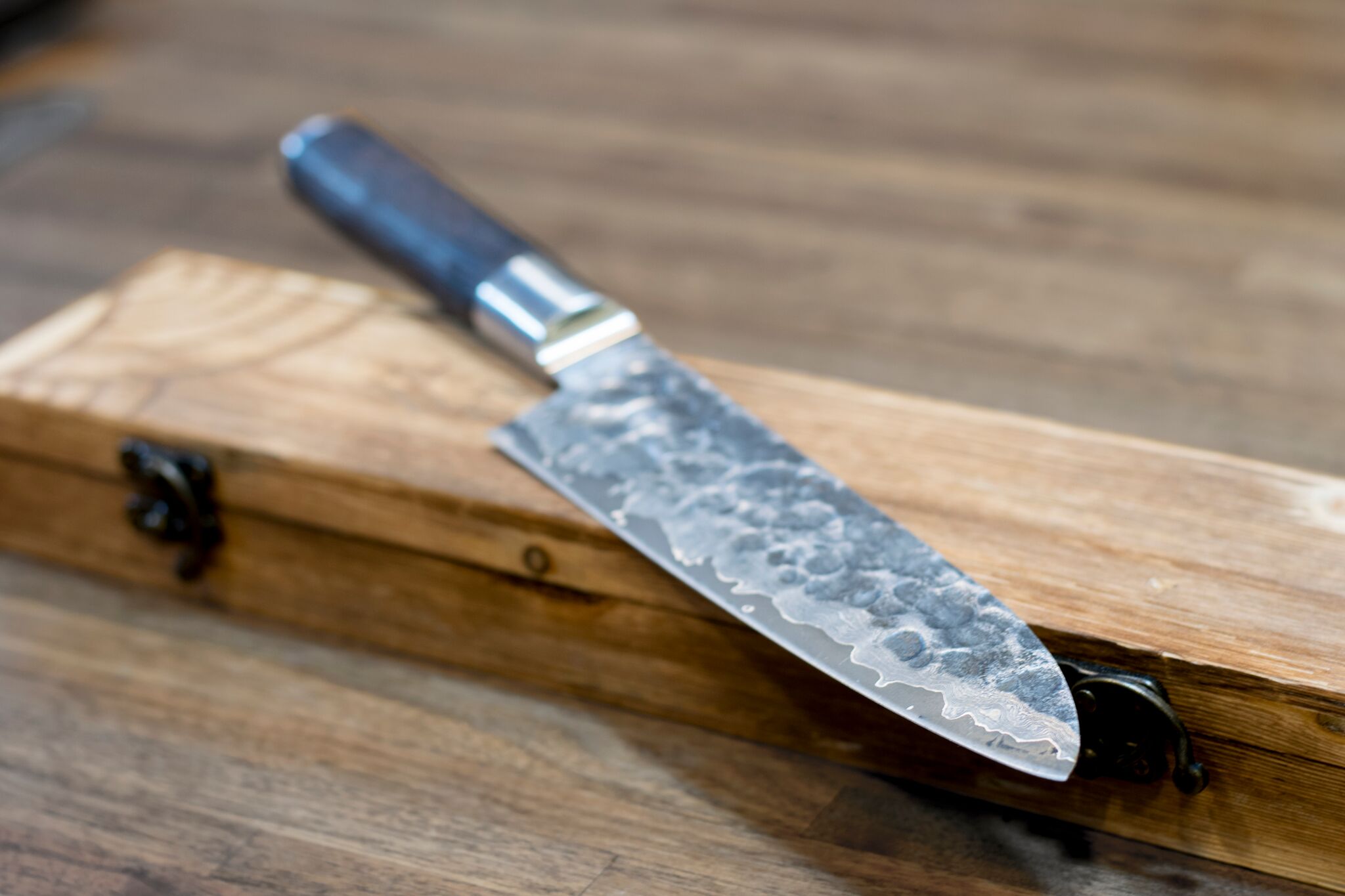 Satake Kuro Santoku 18 cm - 3