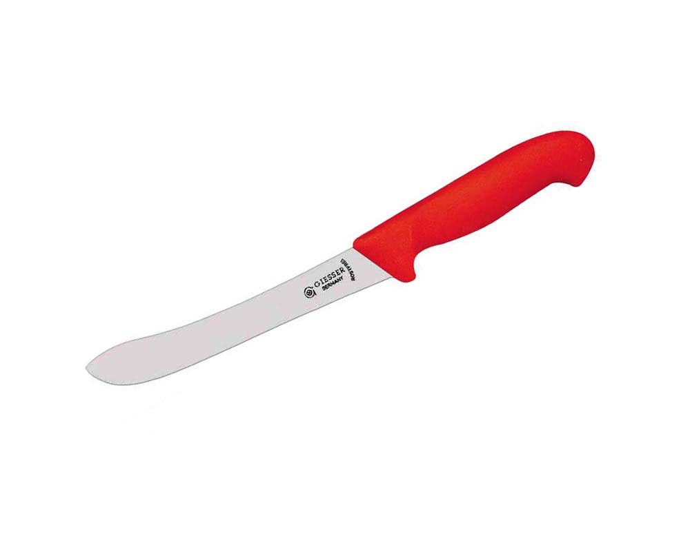 Styckkniv 18 cm, röd