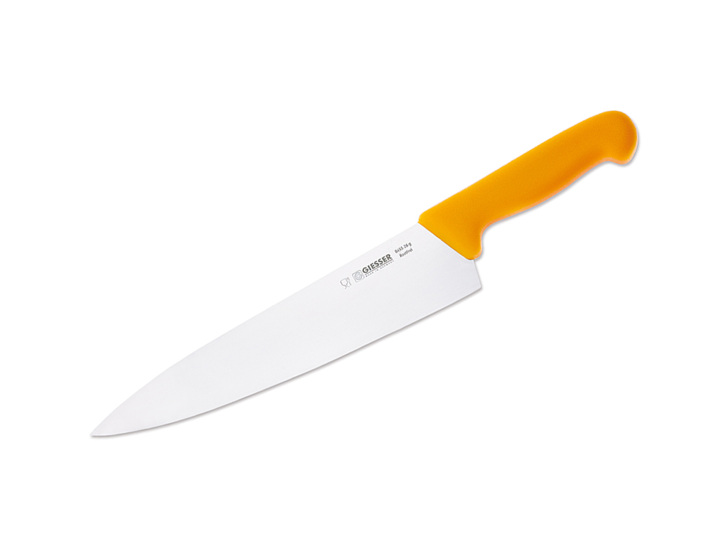Kockkniv 26 cm, gul