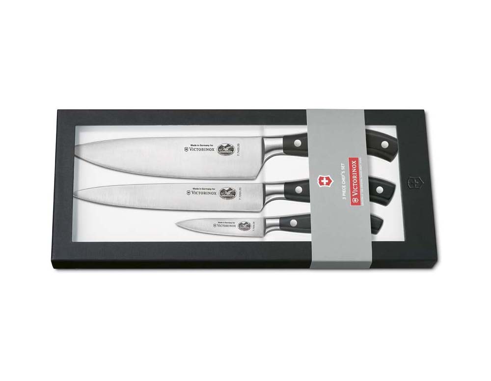 Victorinox knivset, 3 smidda knivar