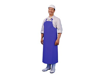 Förkläde SL gummi, blå