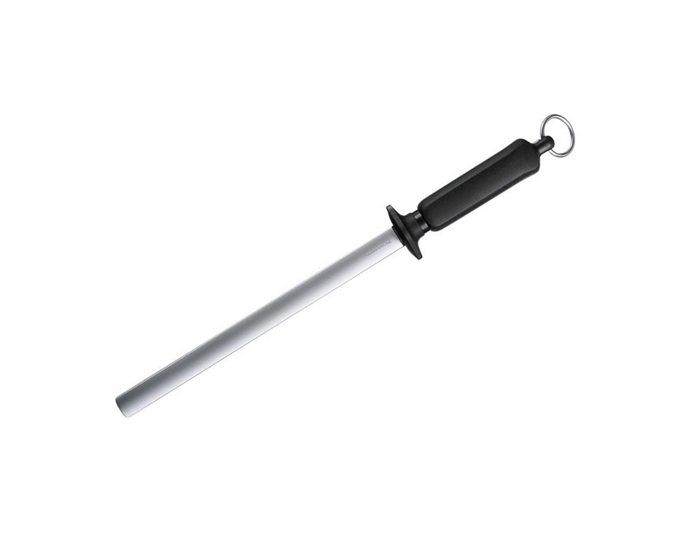 Diamantskärpstål 26 cm, ovalt plastskaft