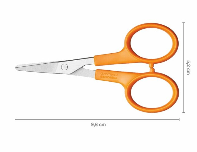 Fiskars Classic nagelsax rundad spets 10 cm - 2
