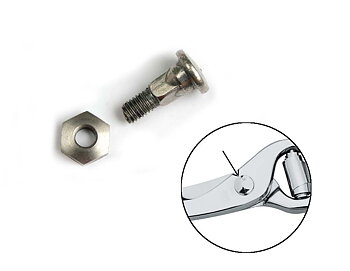 Skruv/mutter för fågelsax XR-2250
