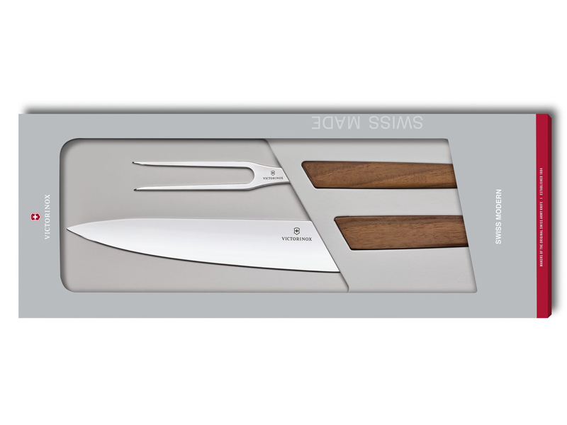 Victorinox tranchérset, valnöt