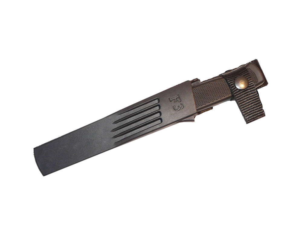 Slakt- & flåkniv F3 130 mm, zytel hö - 2