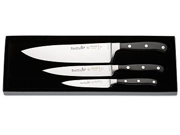 Giesser knivset, 3 smidda knivar (U)