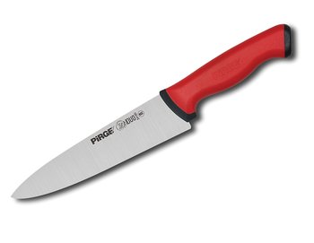 Kockkniv 19 cm, röd
