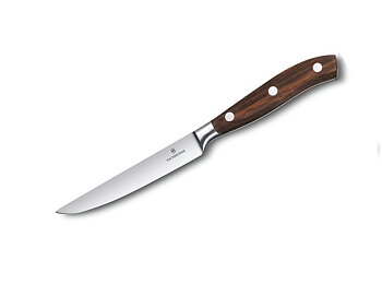 Skalkniv 12 cm, smidd trähandtag