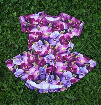 Peplum tunic with a twist