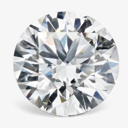 Diamante blanco VVS2 H redondo natural auténtico de 0,03 ct de 1.9 mm