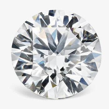 Diamante blanco VVS2 H redondo natural auténtico de 0,03 ct de 1.9 mm