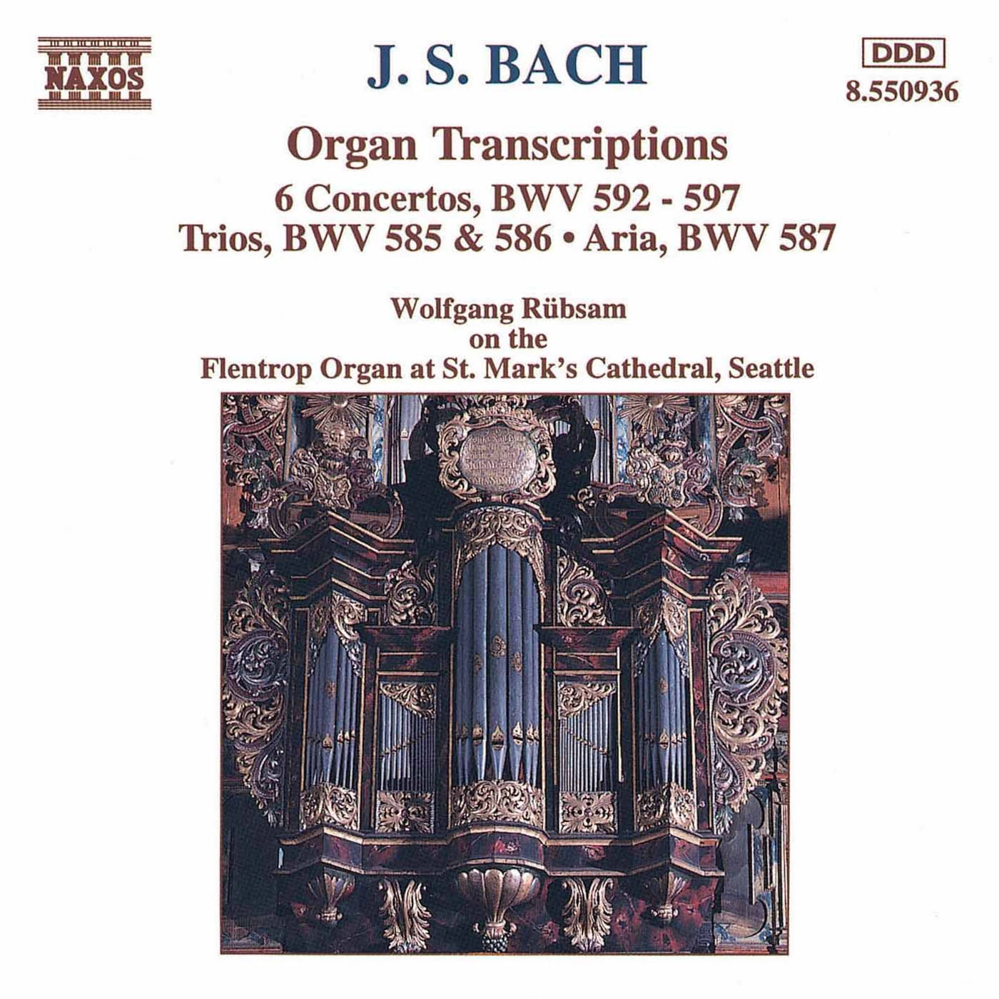 Bach, J.S.: Organ Transcriptions