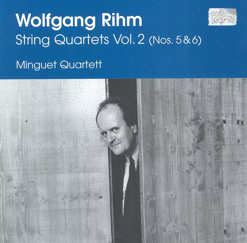 Rihm, W.: String Quartets, Vol. 2 - Nos. 5, "Ohne Titel" and 6, "Blaubuch"