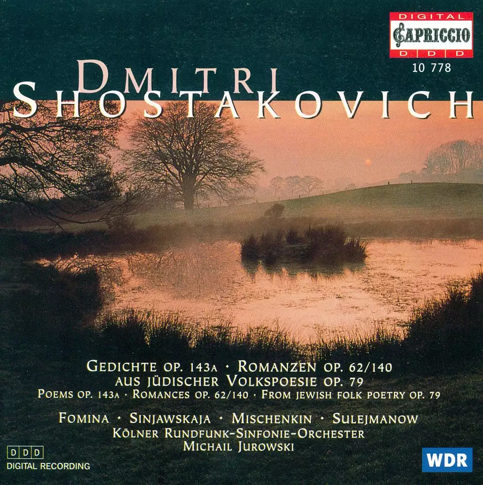 Shostakovich, D.: 6 Verses / 6 Romances / From Jewish Folk Poetry