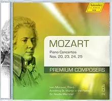 Mozart: Piano Concertos Nos. 20, 23, 24, 25