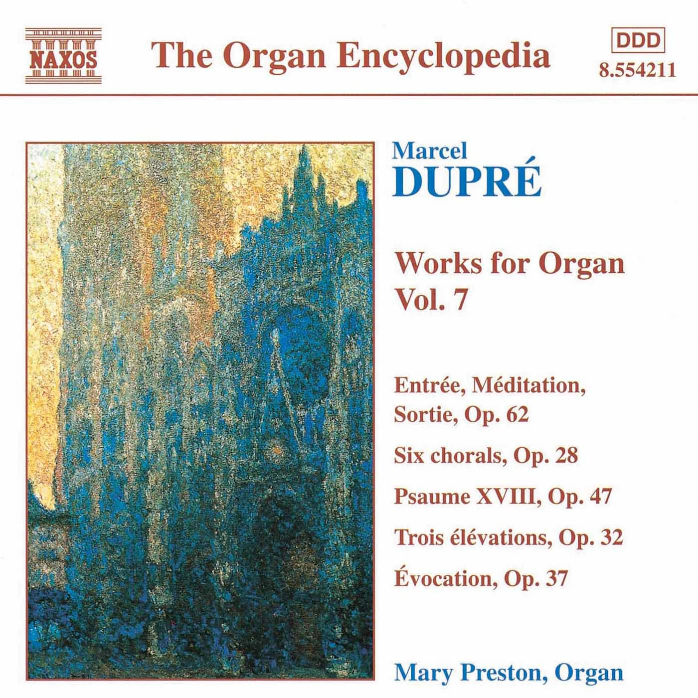 Dupre: Works for Organ, Vol.  7