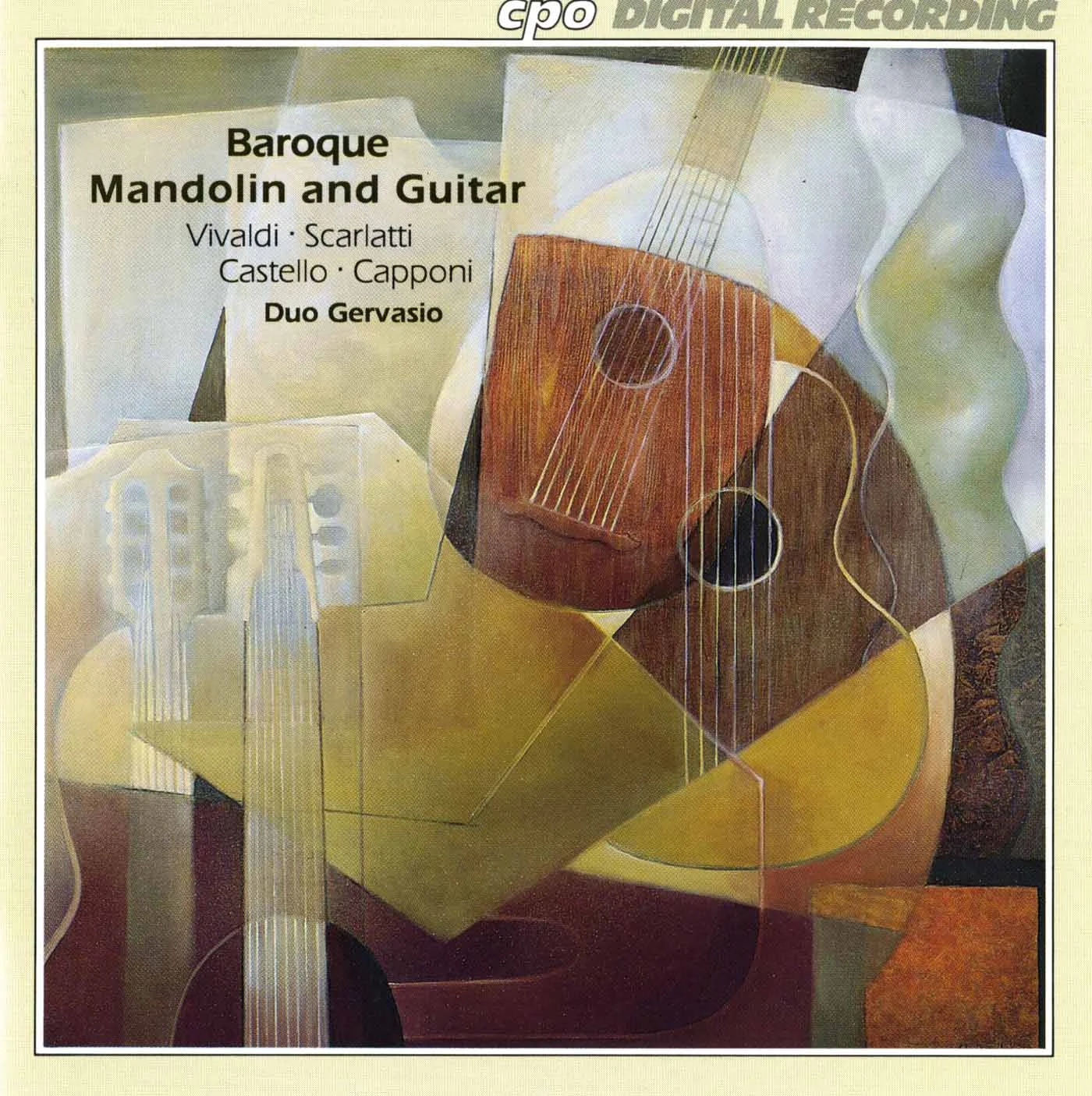 Baroque Mandolin and Guitar