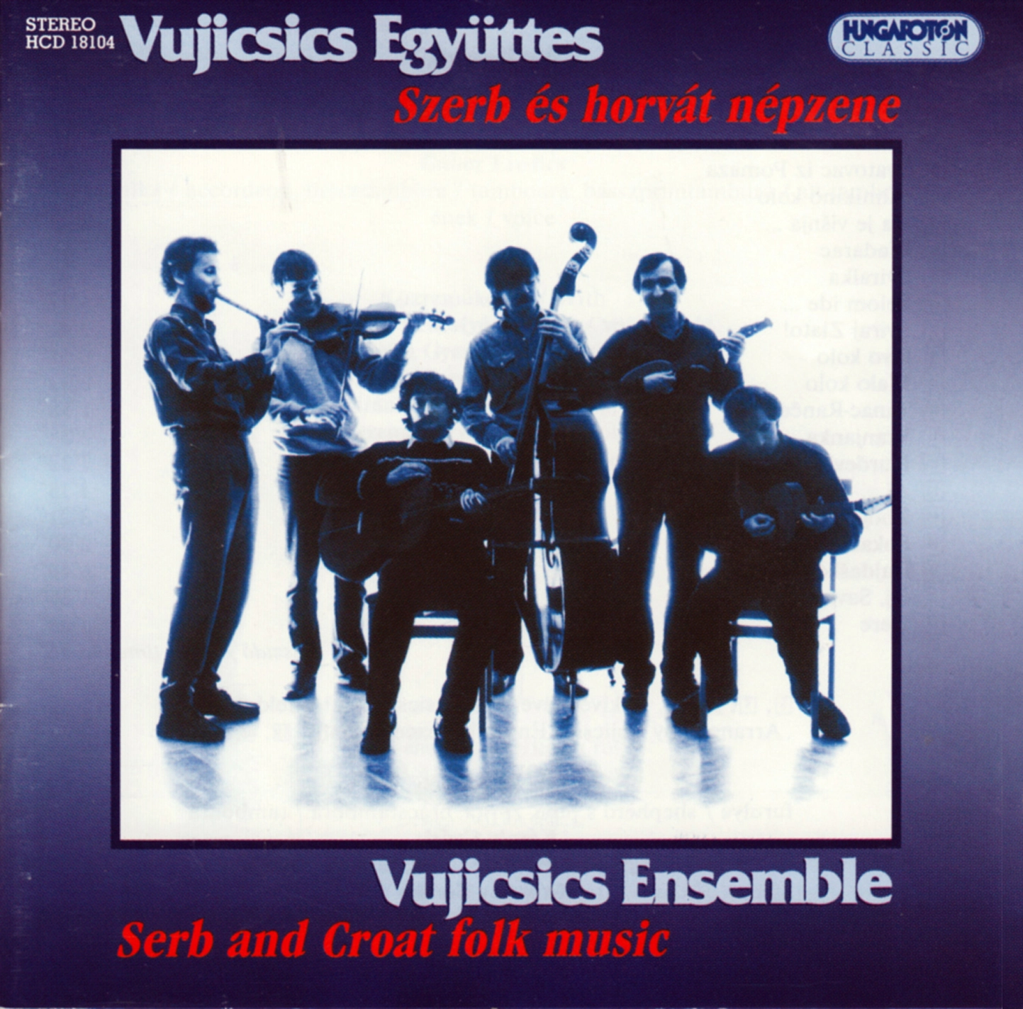 Serb and Croat Folk Music As Performed by the Vujicsics Ensemble