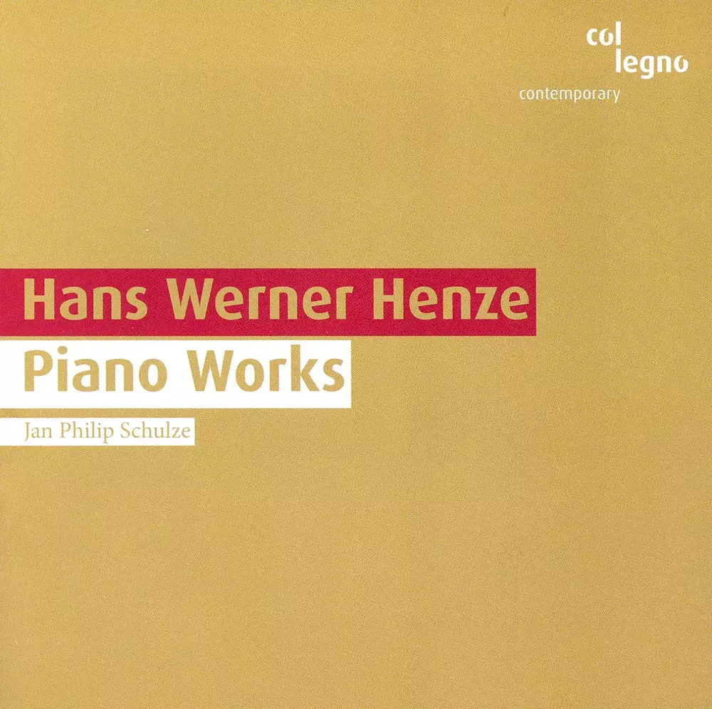 Henze: Praludien Zu Tristan / Piano Sonata / Piano Sonatina / Cherubino / Variationen / Lucy Escott Variations / Variationen