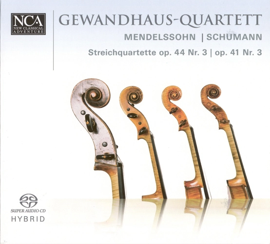 Mendelssohn, Felix: String Quartet No. 5 / Schumann, R.: String Quartet No. 3