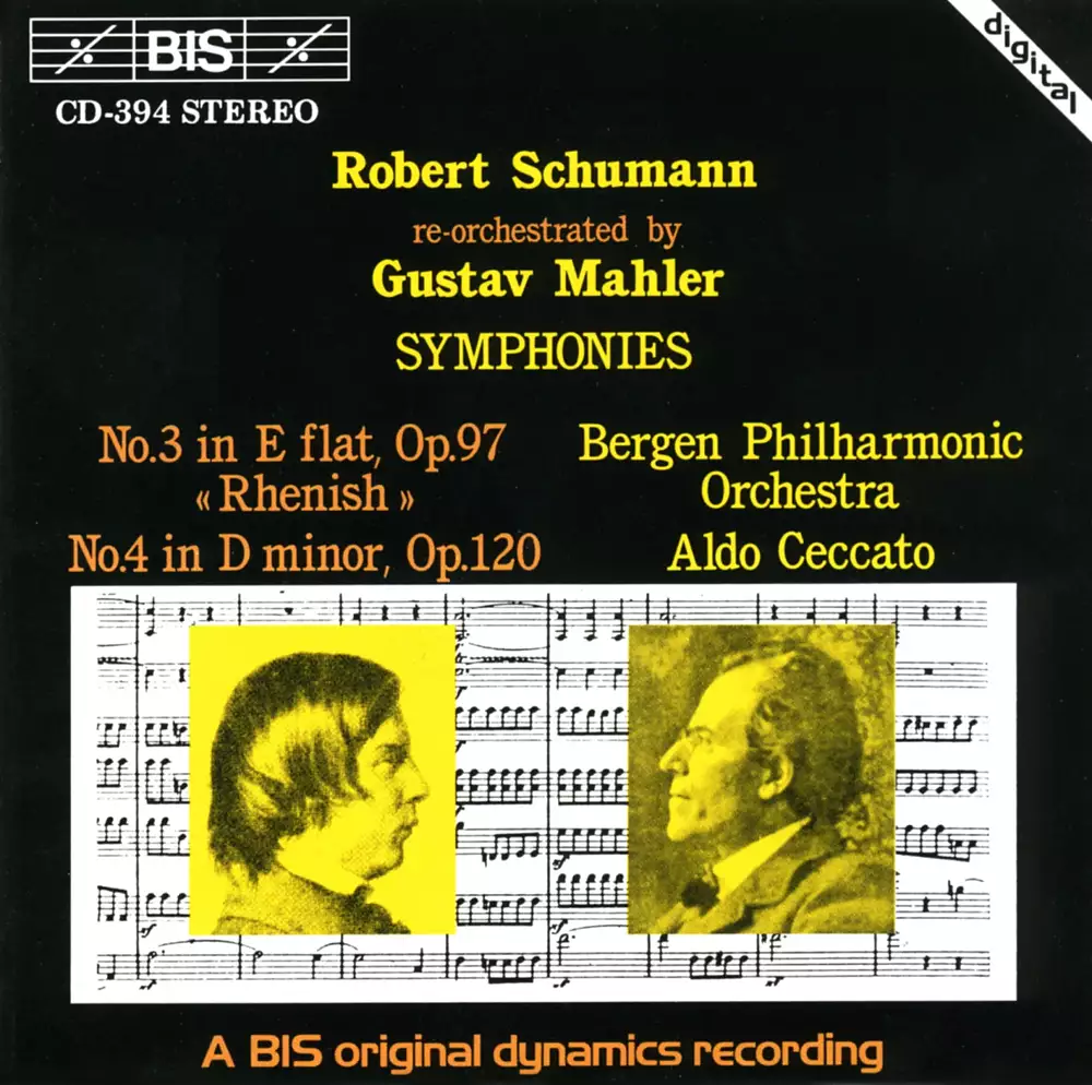 Schumann - Symphonies No.3 & No.4, re-orchestrated by Gustav Mahler