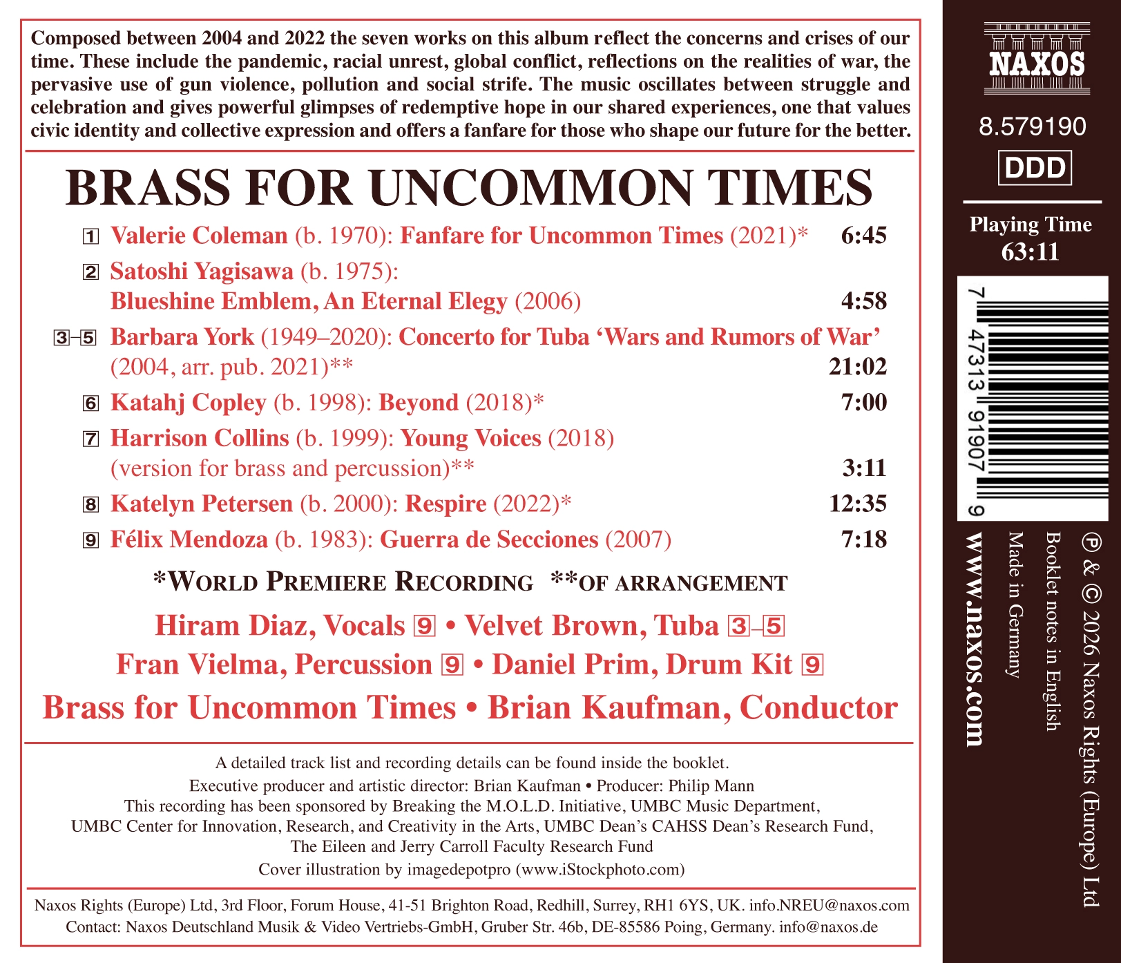 Brass for Uncommon Times